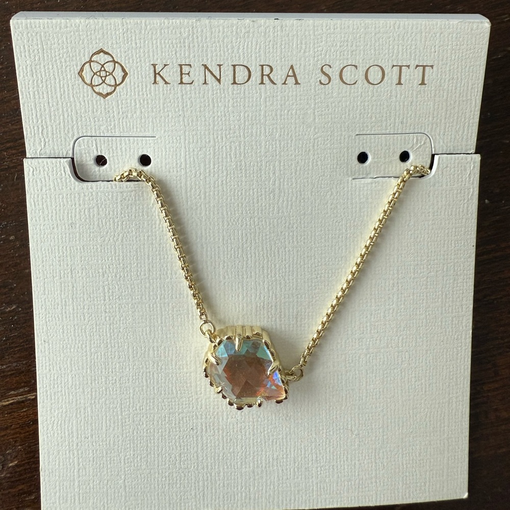Kendra Scott Tess 14K Plated Pendant Necklace